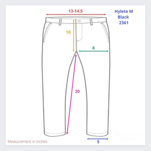 Hylete Apex 3/4 Compression Tights SIZE M Black Workout Gym Performance Pants - Picture 3 of 11